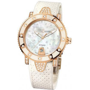 Custom Made Expensive Fashion Ladies 18k Rose Gold Automatic Watches 8106-101ec-3c/20