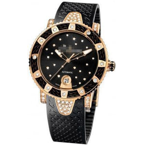 Custom Made Fashion Expensive Ladies 18k Rose Gold Automatic Watches 8106-101ec-3c/22