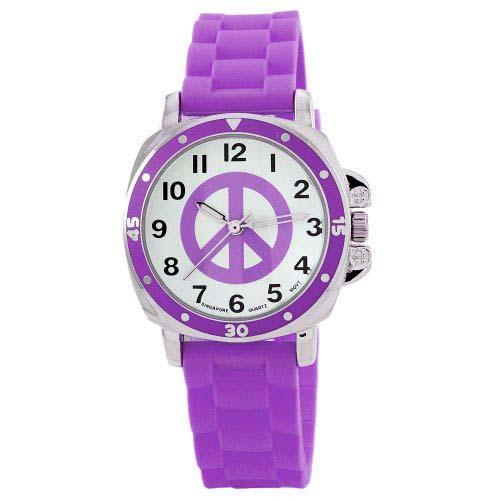 Custom Silicone Watch Bands 8129_PURPLE