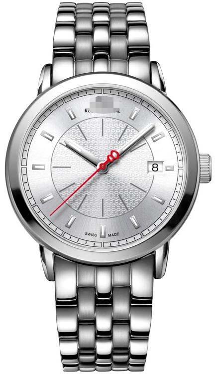 Custom Silver Watch Dial