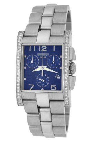 Custom Stainless Steel Watch Bracelets 9036DIA_BL