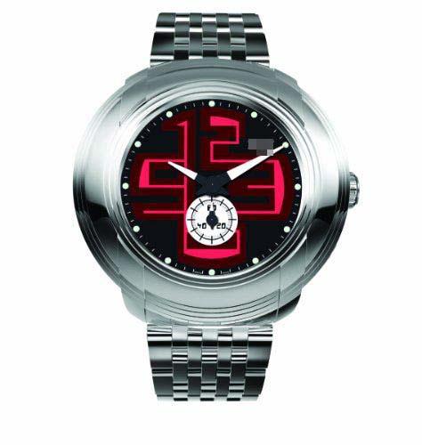 Customised Black Watch Face 9130.BS.S0.14.00