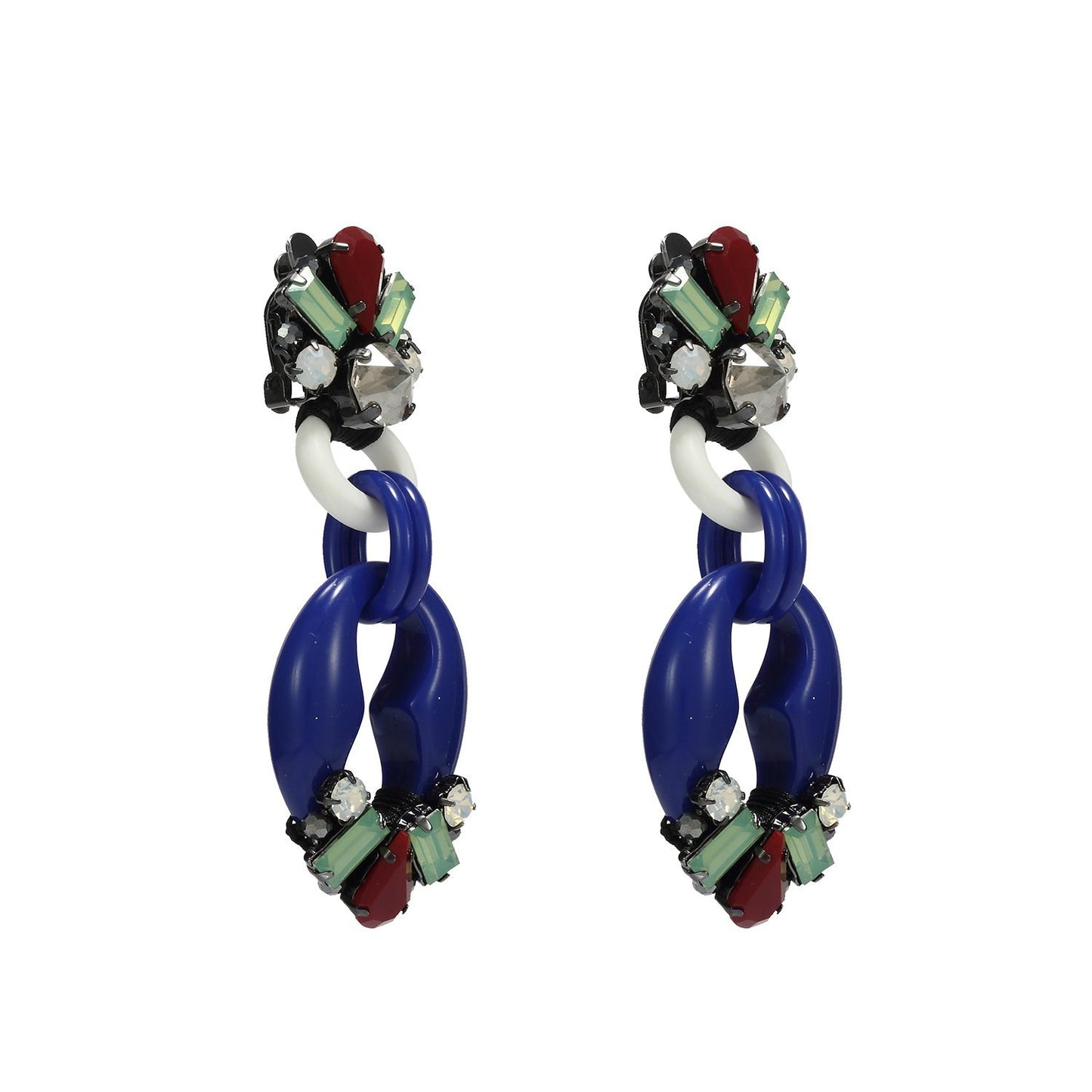 Custom Handmade Black Earrings