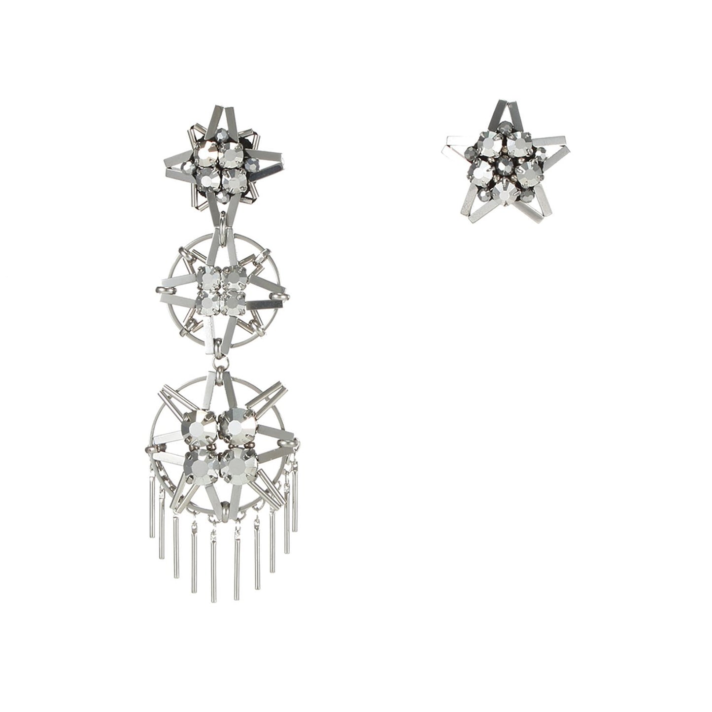 Wholesale Drop Asymmetrical Handmade Roaring 20s Earrings Custom Bijoux