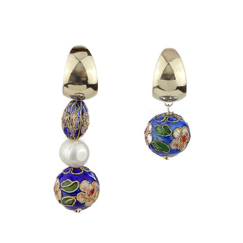 Wholesale Bright Handmade Statement Earrings