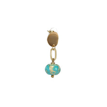Load image into Gallery viewer, Wholesale Agate Turquoise Mismatched Heart Earrings