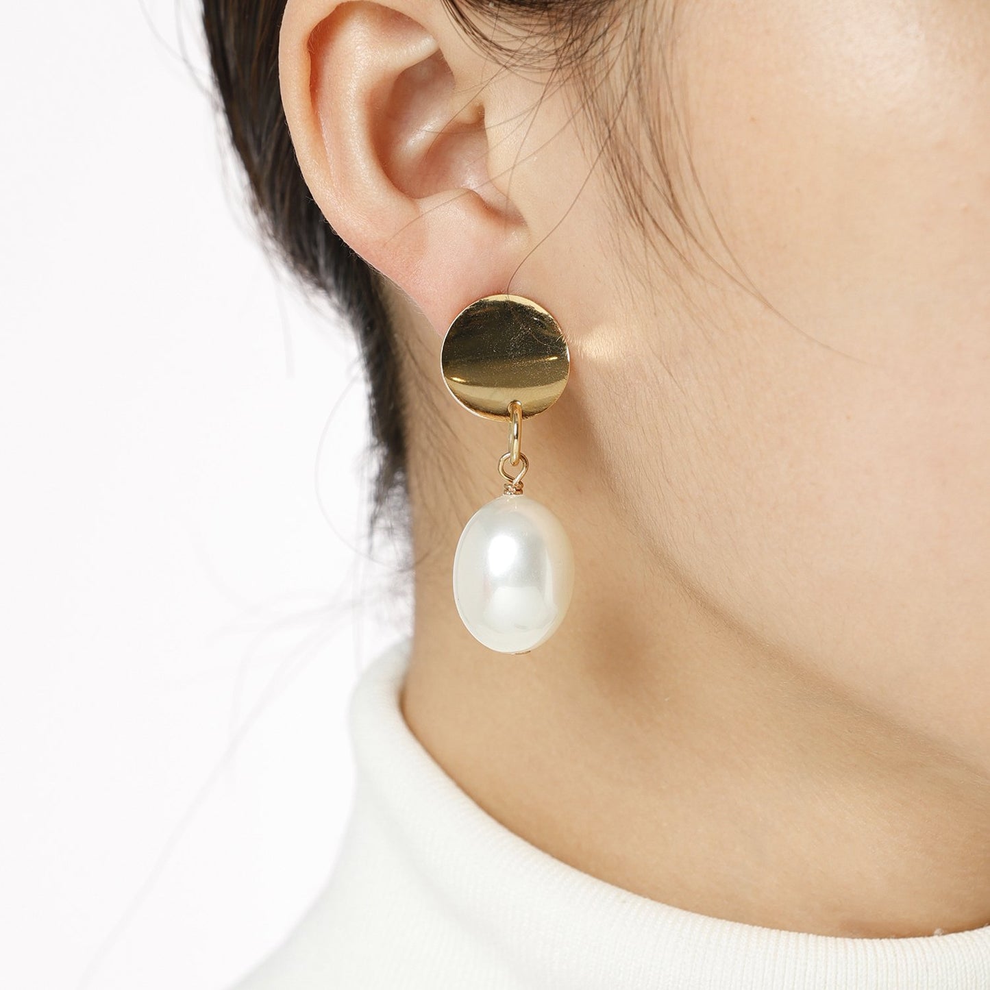 Wholesale Jewelry Manufacturer & Supplier Wholesale Agate Turquoise Mismatched Heart Earrings