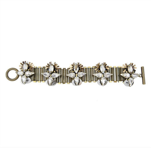Wholesale Victorian Glass Handmade Bracelet Roaring Twenties Jewelry Custom Bijoux