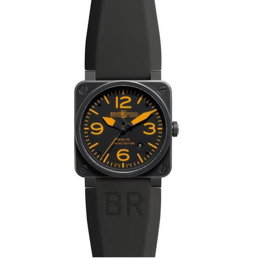 Wholesale Fashionable Men's Stainless Steel PVD Automatic Watches BR 03-92