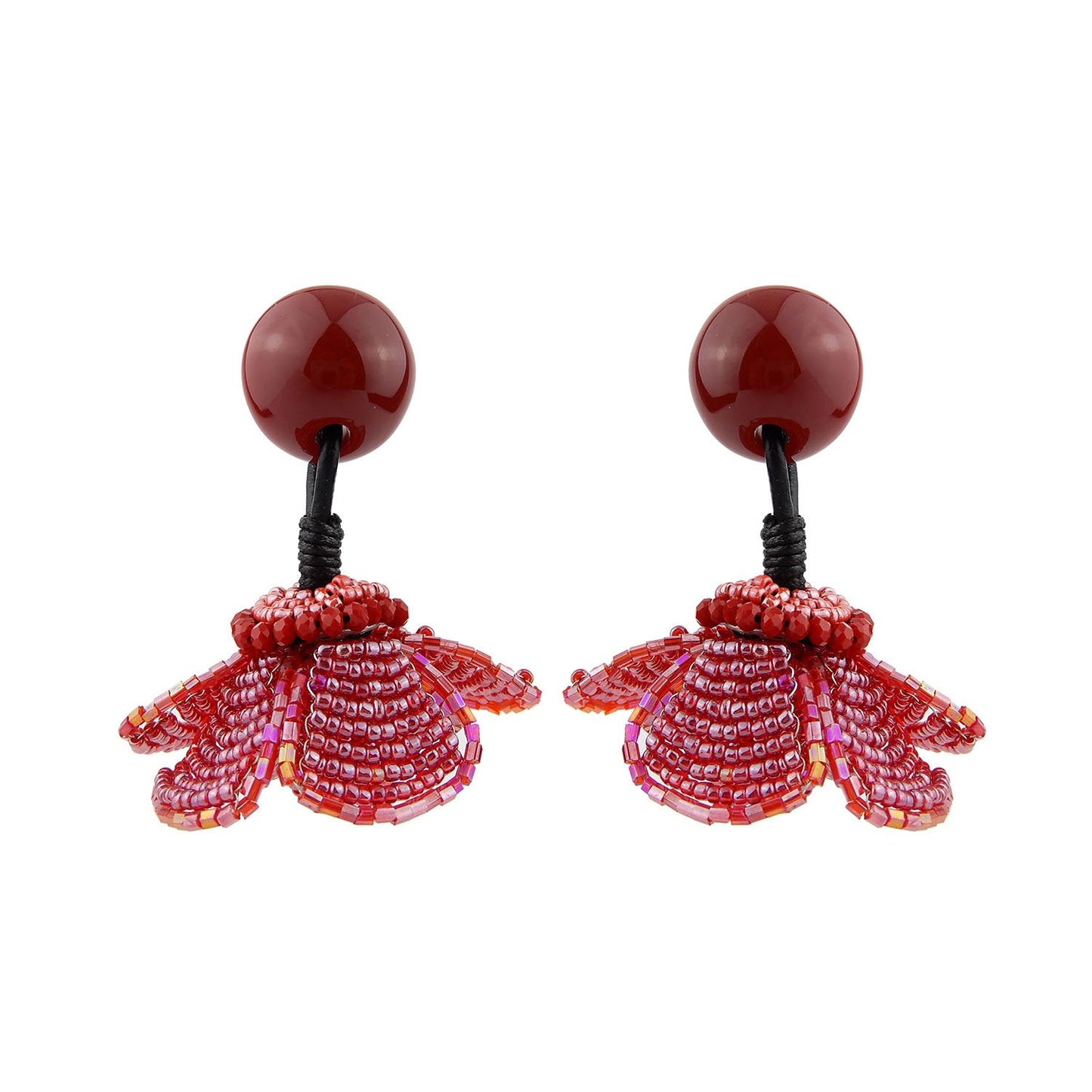 Wholesale Brown Handmade Earrings Bijoux