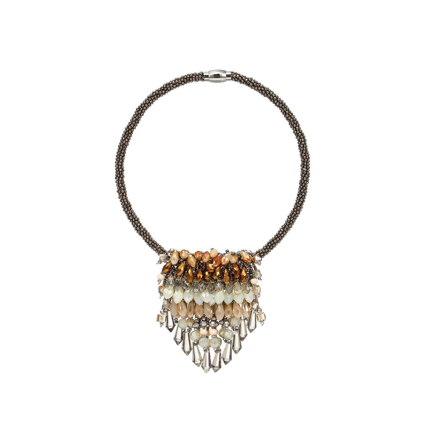 Wholesale Unique Beading Tassel Handmade Necklace Custom Bijoux