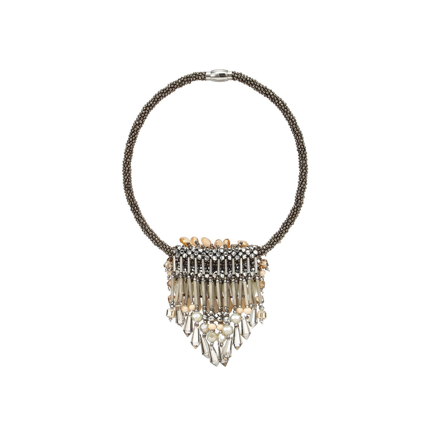 Wholesale Unique Beading Tassel Handcrafted Necklace