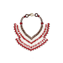 Load image into Gallery viewer, Wholesale Bohemian Tassel Statement Handmade Necklace Custom Bijoux
