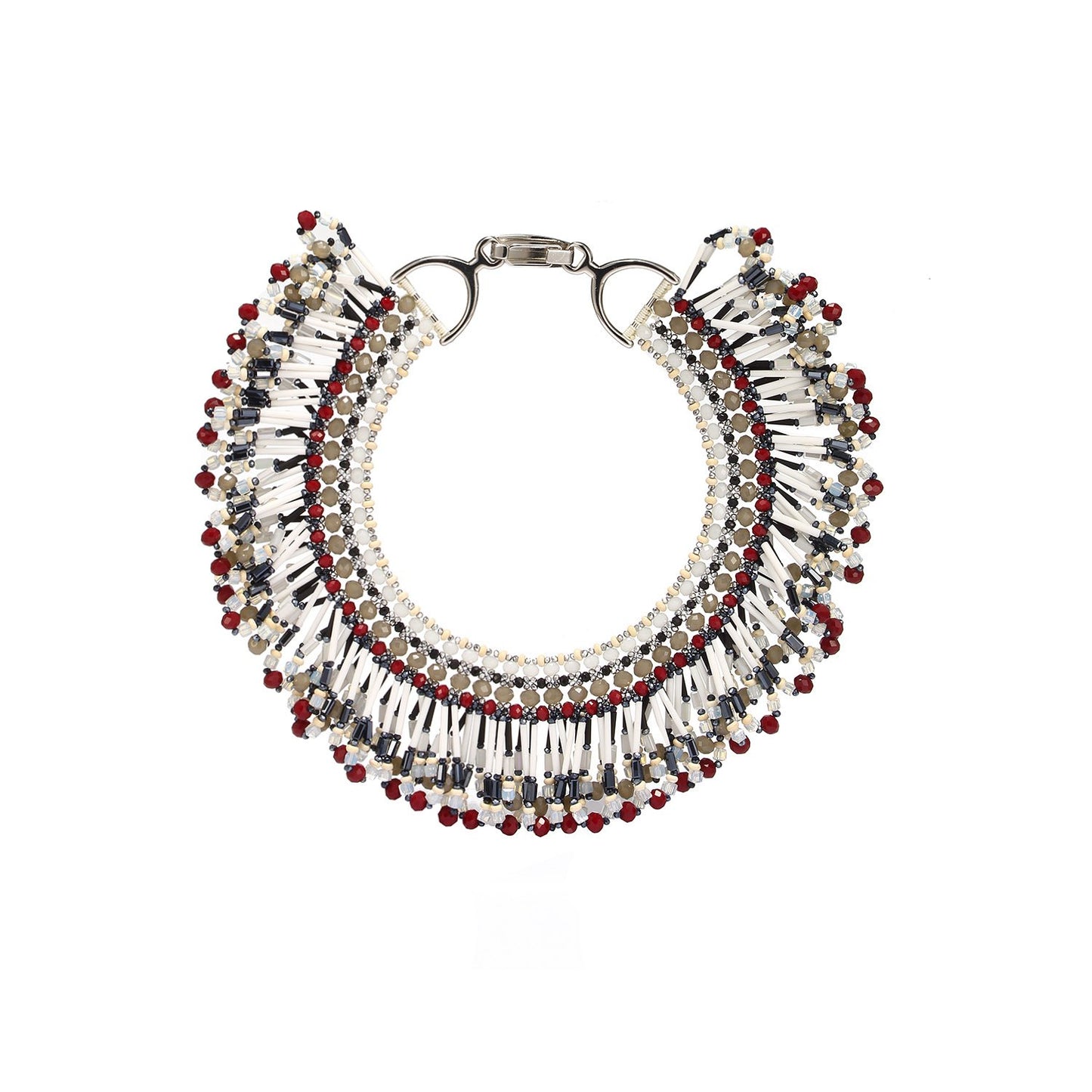 Wholesale Bohemian Handcrafted Tassel Statement Necklace