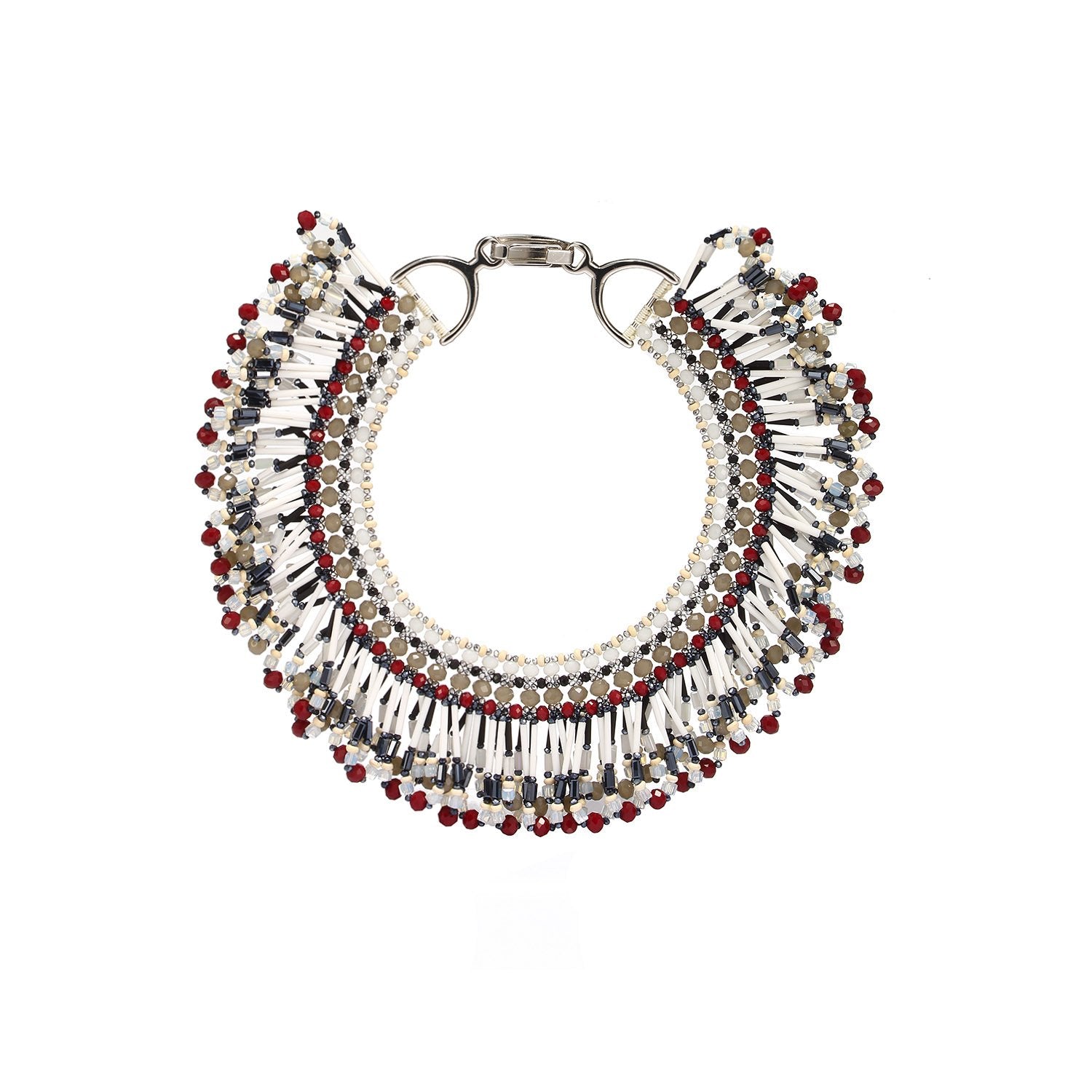 Wholesale Bohemian Handcrafted Tassel Statement Necklace