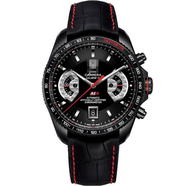 Customised International Famous Men's Black PVD Titanium Automatic Watches CAV518B.FC6237