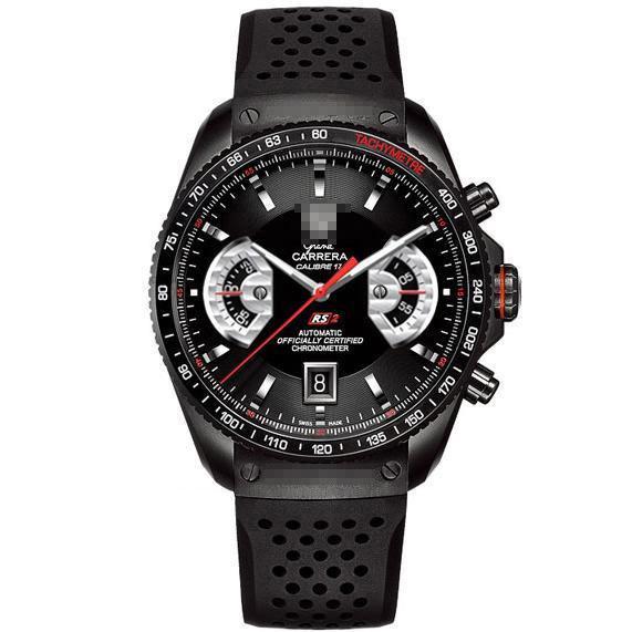 Customised Beautiful Famous Men's Black PVD Titanium Automatic Watches CAV518B.FC6016