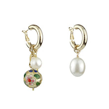 Load image into Gallery viewer, Wholesale Genuine Cloisonne Earrings Mismatched