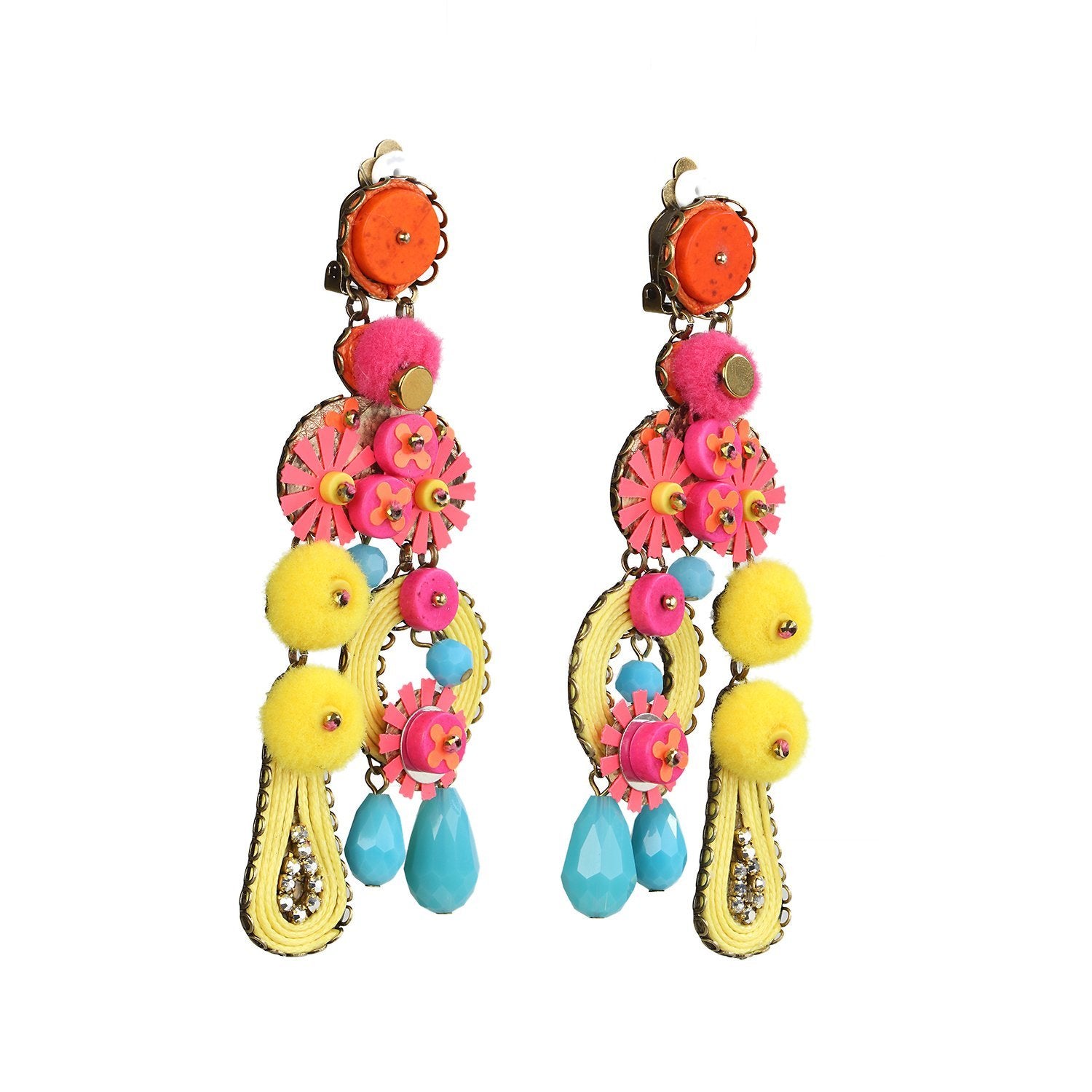 Custom Emerald Statement Earrings
