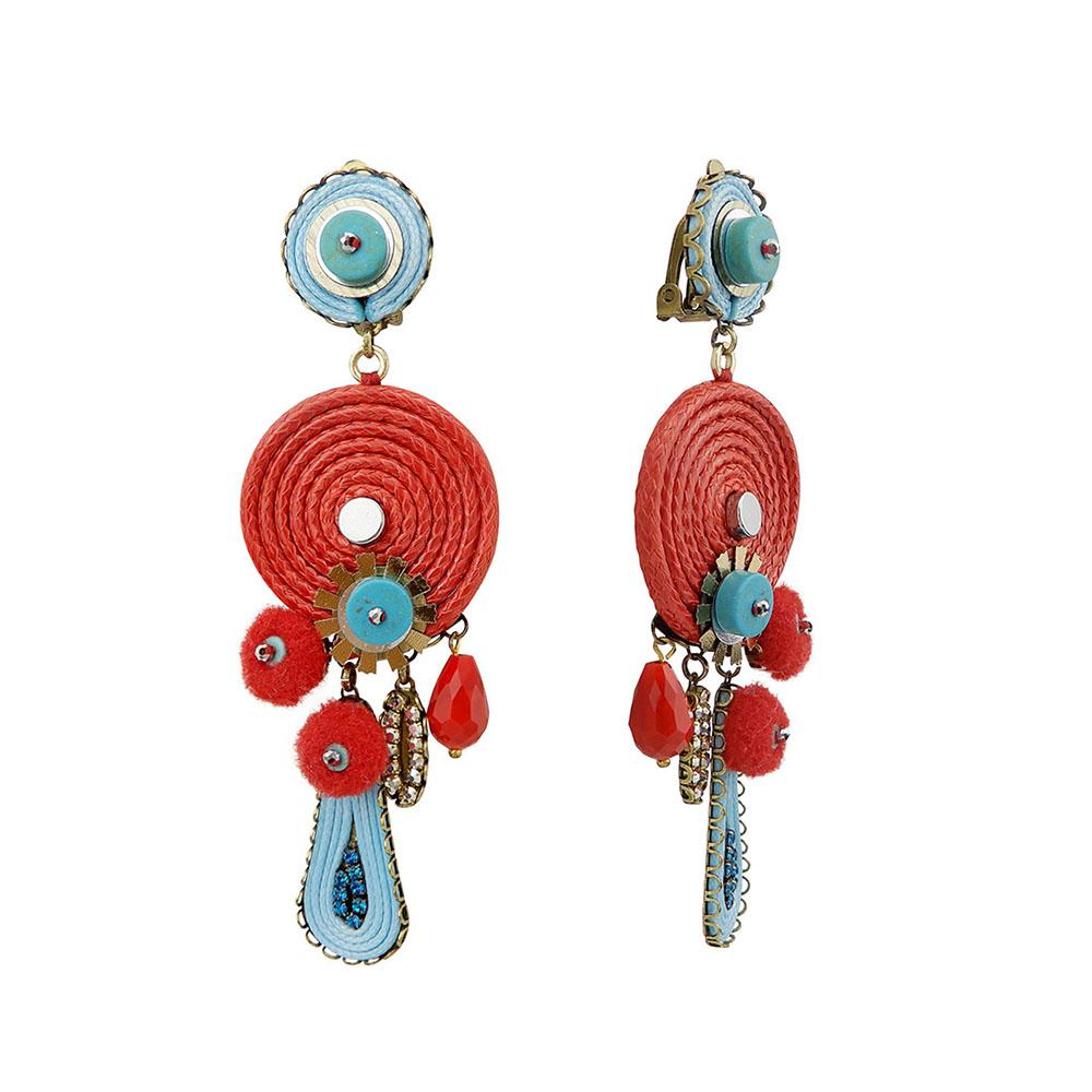 Custom Clear Statement Earrings