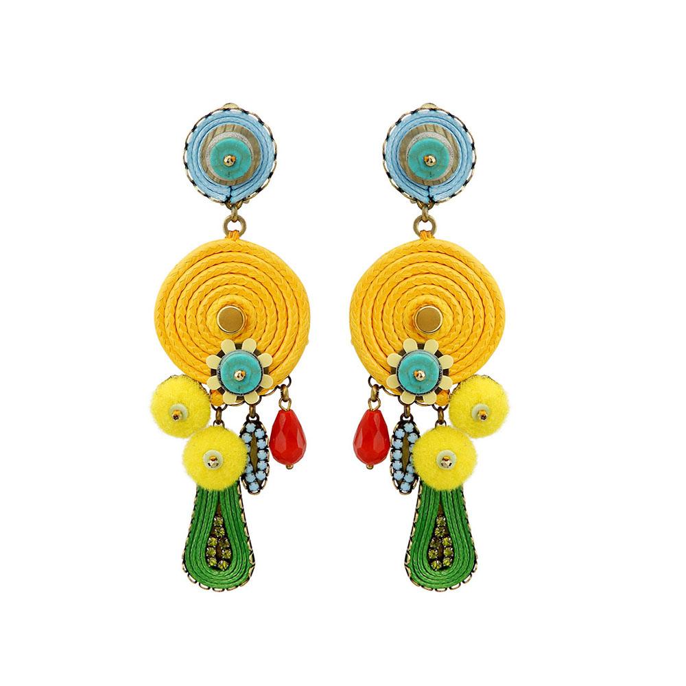 Wholesale Rectangle Statement Earrings