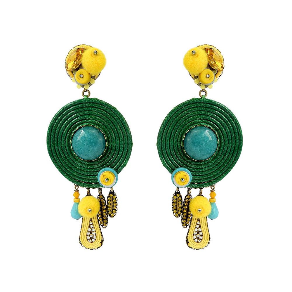 Wholesale Tribal Statement Handmade Earrings Custom Bijoux