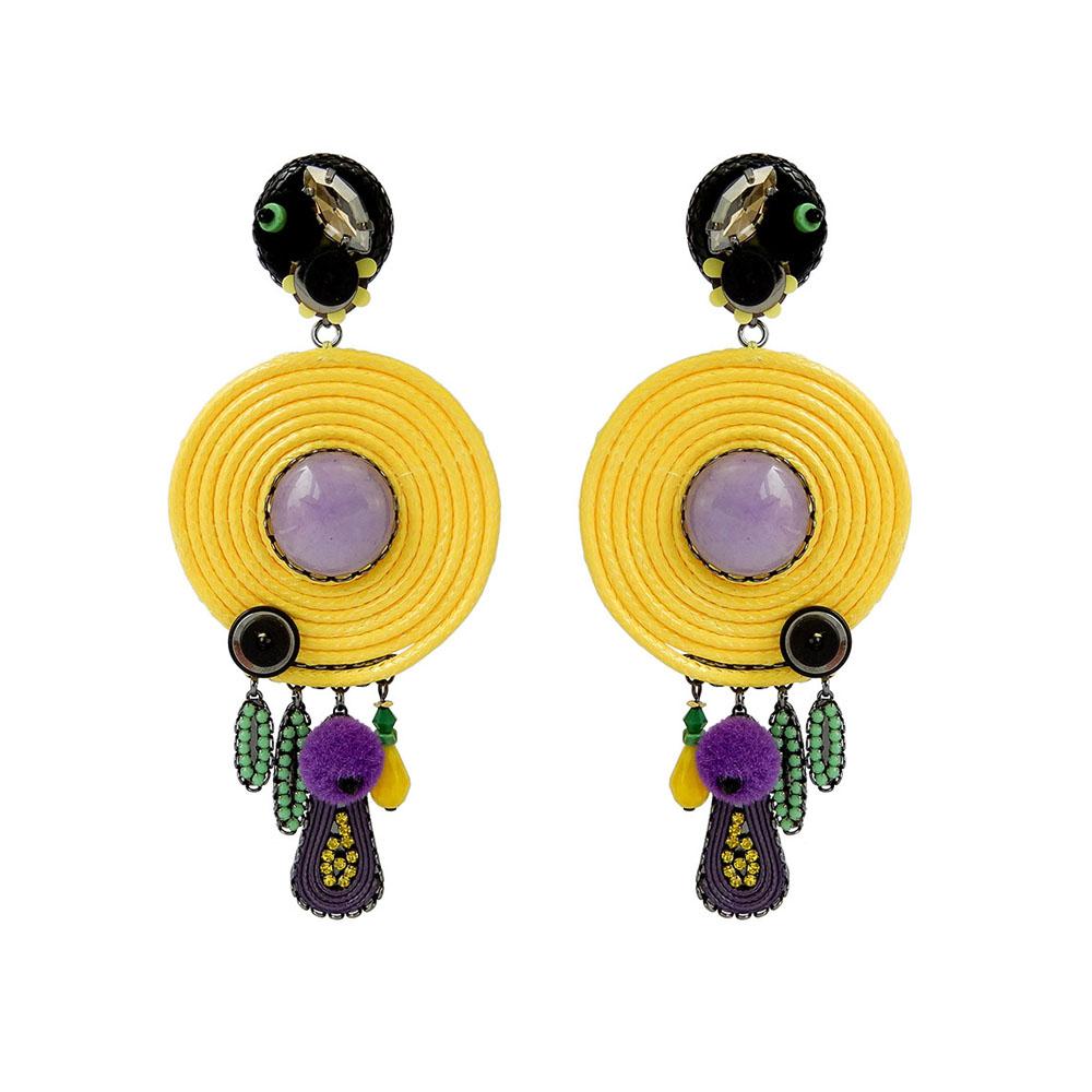 Wholesale Leather Statement Earrings