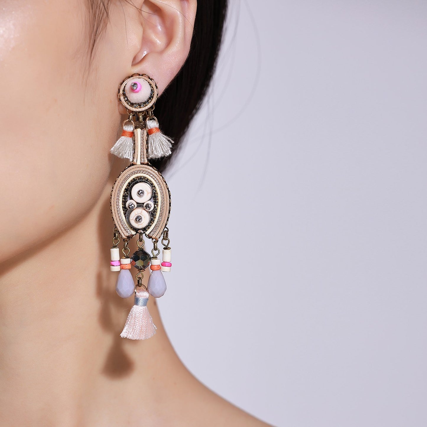 Custom Ethnic Statement Handmade Earrings