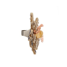 Load image into Gallery viewer, Custom Flower Oversized Handmade Ring
