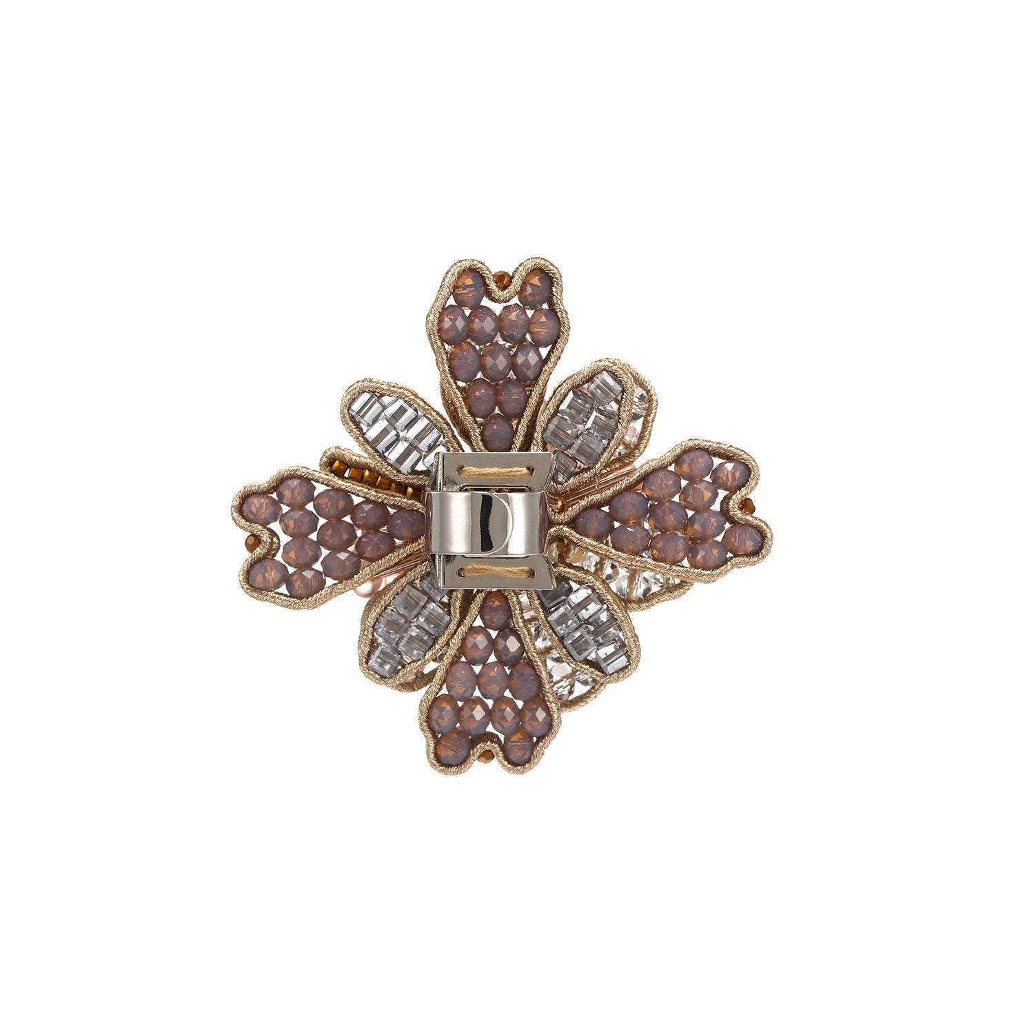 Wholesale Unique Handmade Flower Oversized Ring
