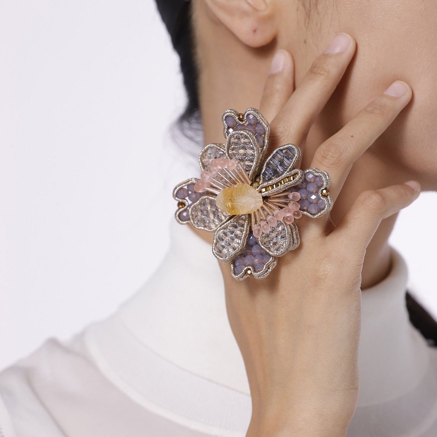 Wholesale Unique Handmade Flower Rings