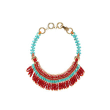 Load image into Gallery viewer, Wholesale Unique Tassel Tribal Bib Handcrafted Necklace