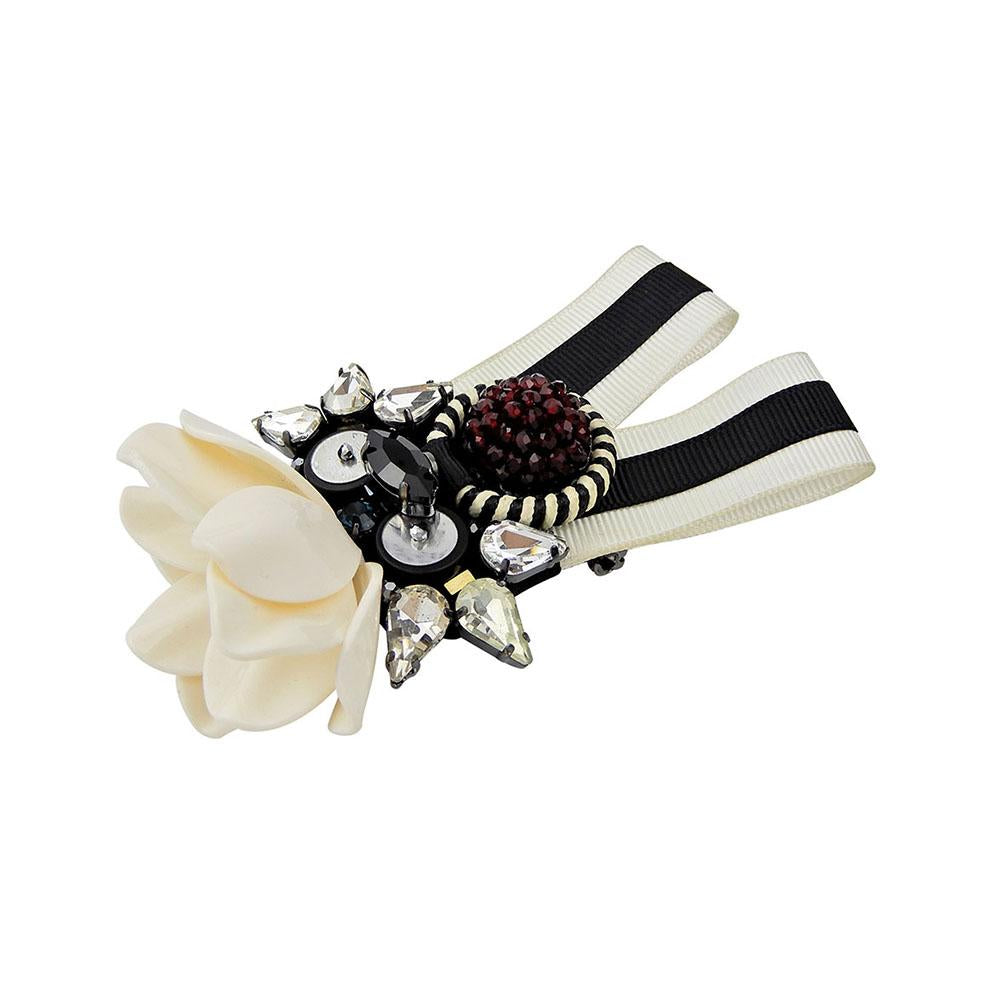 Custom Alpine Plants Festival Medal Handcrafted Brooch