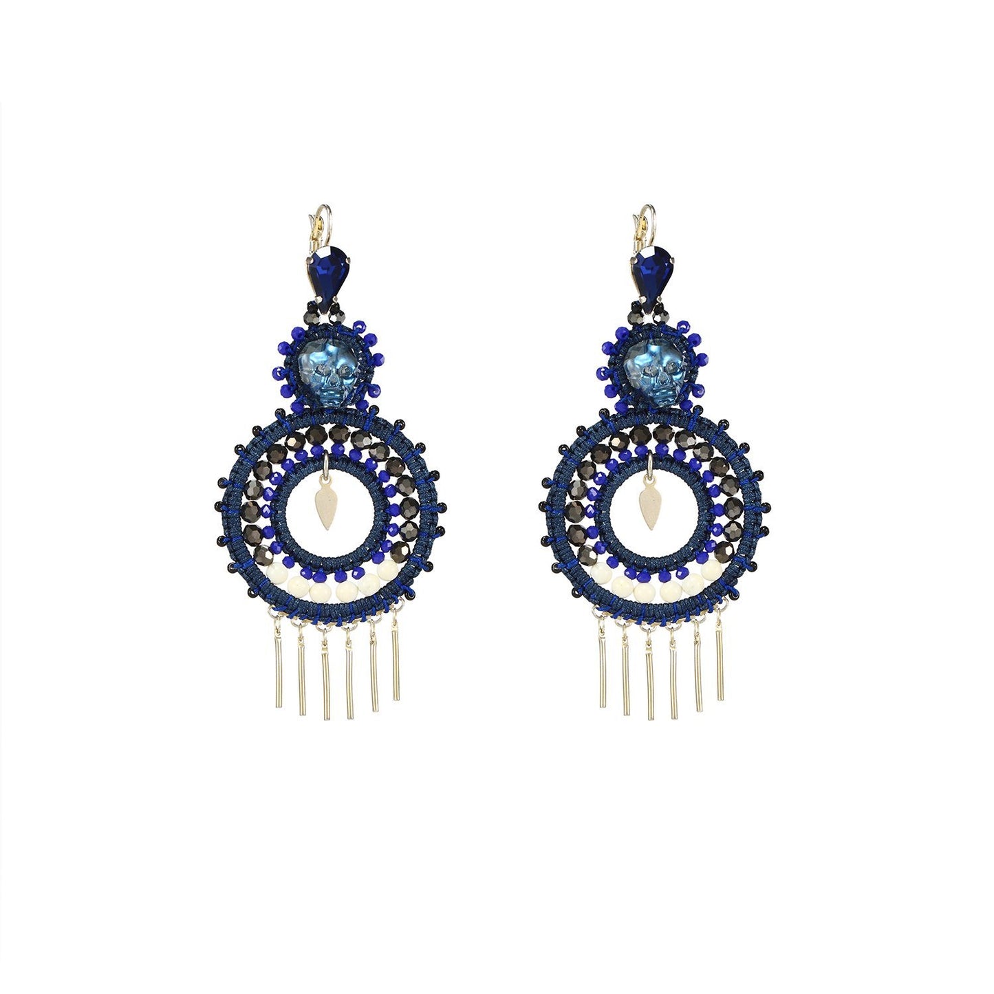 Wholesale Dangling Statement Handmade Earrings Custom Bijoux