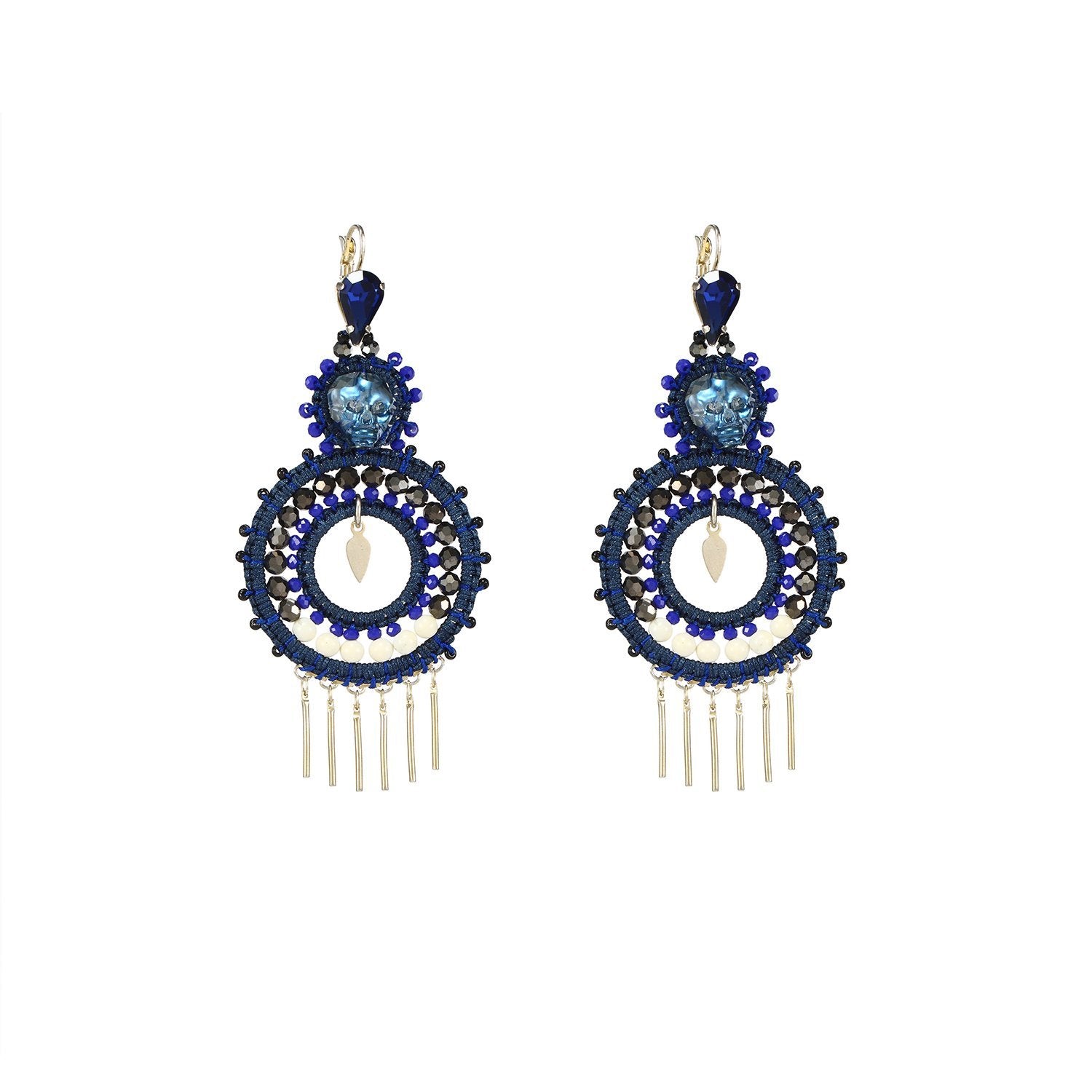 Wholesale Dangling Statement Handmade Earrings Custom Bijoux