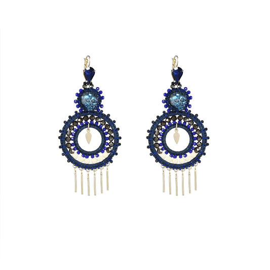 Wholesale Dangling Statement Handmade Earrings Custom Bijoux