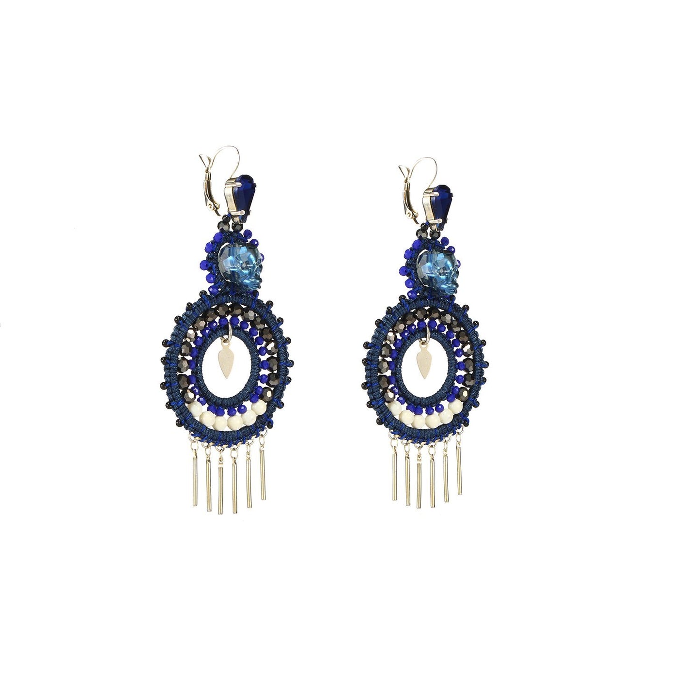 Custom Handmade Red Earrings Jewelry