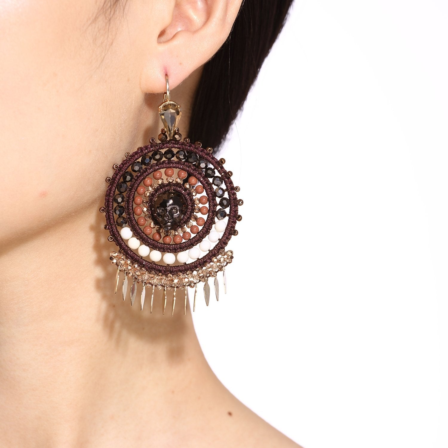 Wholesale Yellow Handcrafted Earrings Jewelry