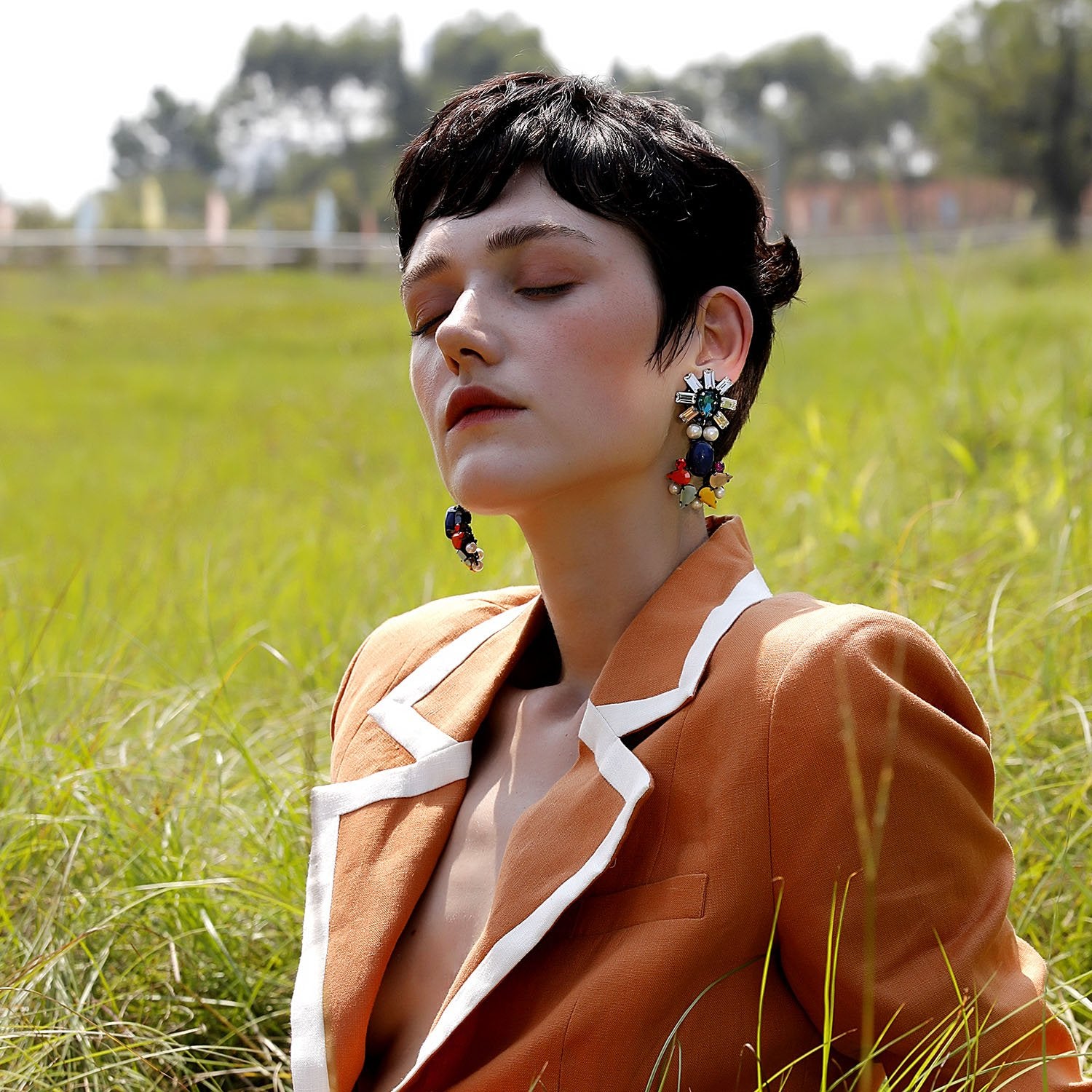 Custom Single Statement Earring