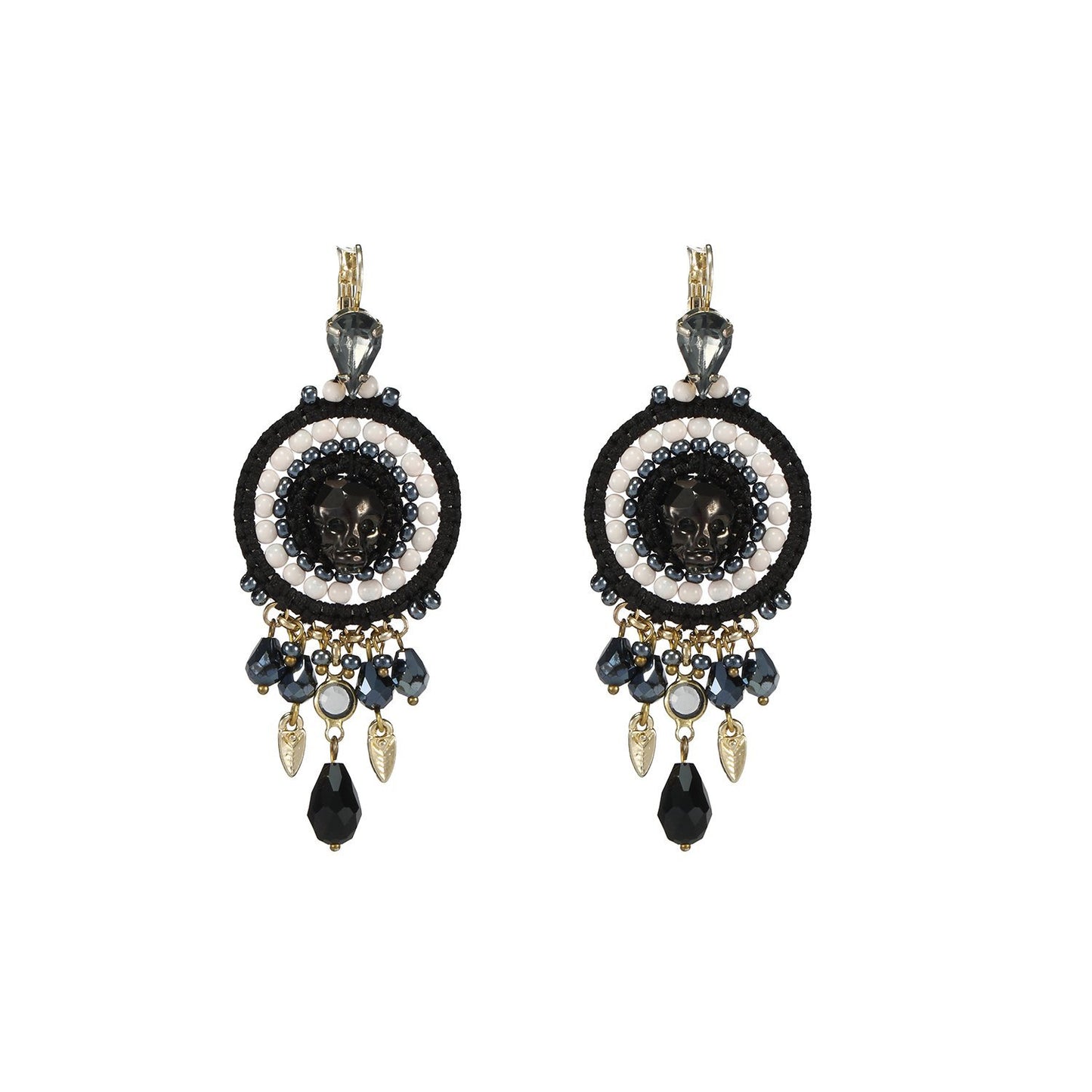 Wholesale Statement Dangling Handcrafted Earrings Custom Bijoux