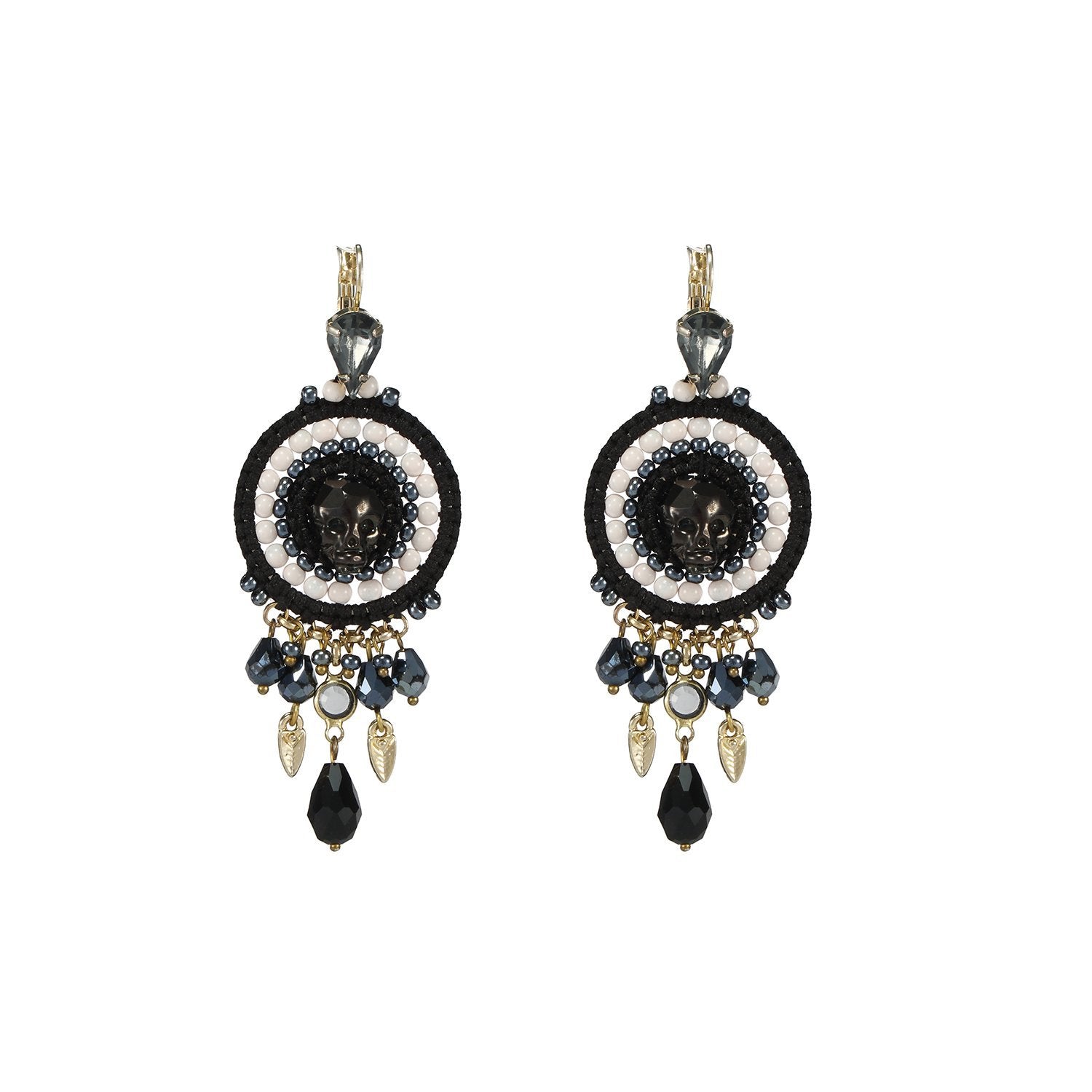 Wholesale Statement Dangling Handcrafted Earrings Custom Bijoux