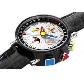 Wholesale Unique Luxury Trendy Men's Stainless Steel with Alligator Skin Automatic Watches Krono B 2 Cuir Black