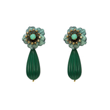 Load image into Gallery viewer, Best Handmade Cute Drop Flower Statement Earrings