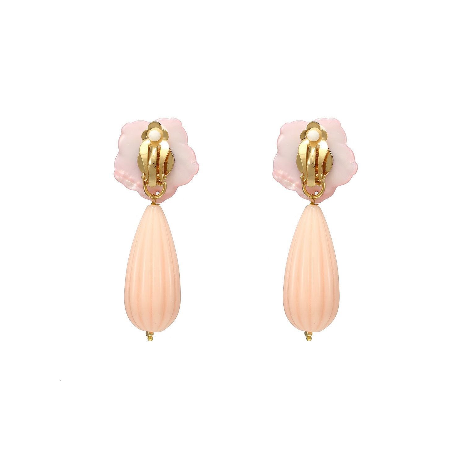 Wholesale Jewelry Manufacturer Wholesale Drop Flower Statement Earrings