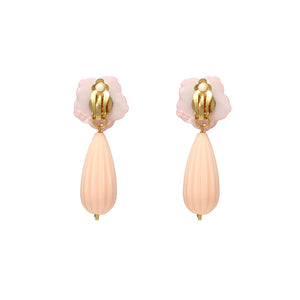 Wholesale Jewelry Manufacturer Wholesale Drop Flower Statement Earrings