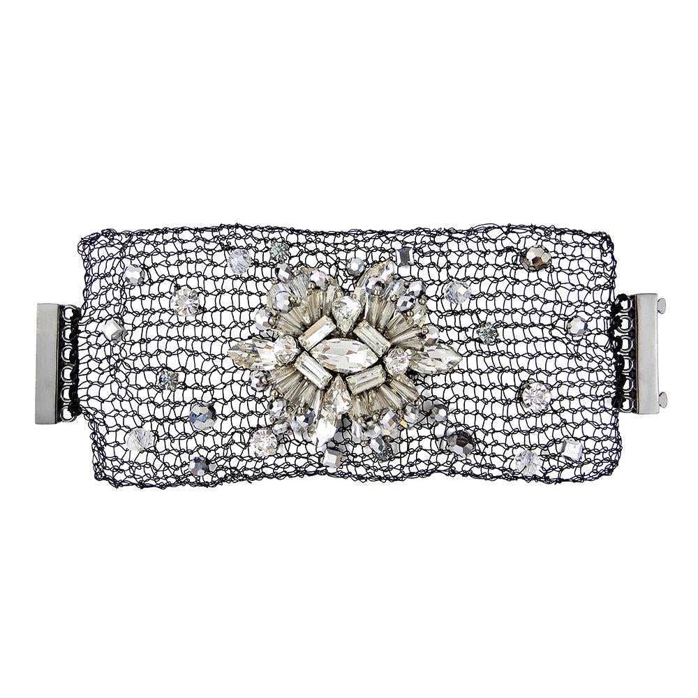 Custom Metal Wire Knitting Punk Handmade Bracelet