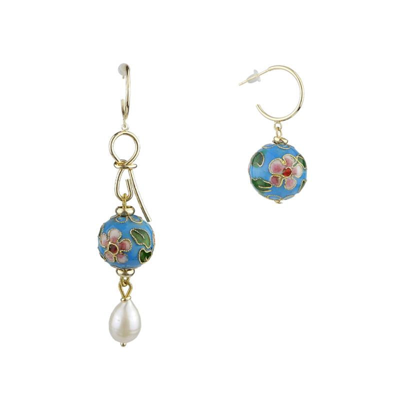 Custom Freshwater Pearl Earrings Jewelry Handmade
