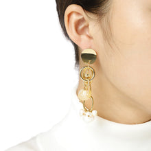 Load image into Gallery viewer, Best Handmade Asymmetrical Cross Earrings