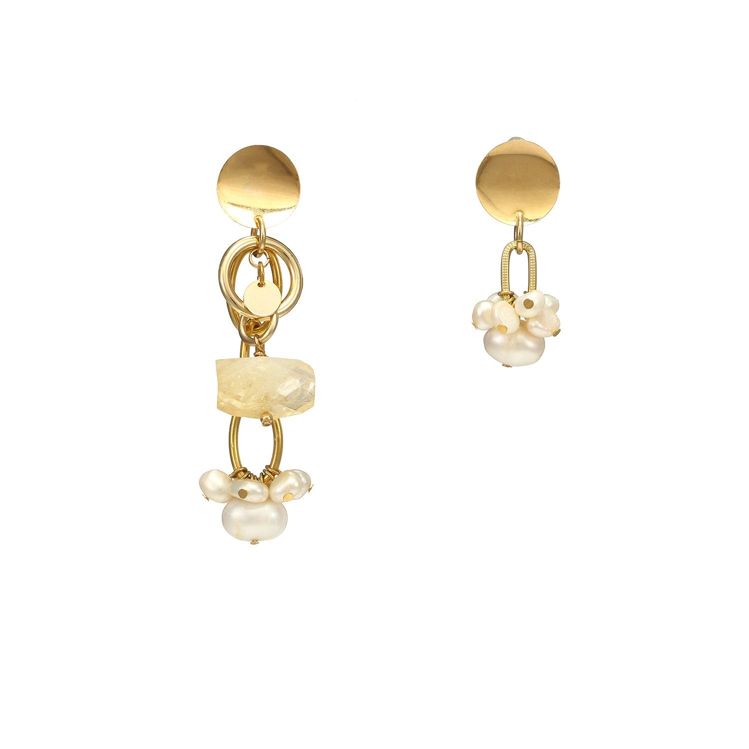 Wholesale Earring Suppliers Wholesale Asymmetrical Cross Earrings