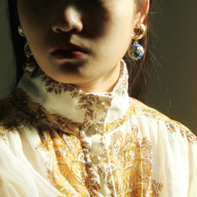 Wholesale Statement Heart Earrings